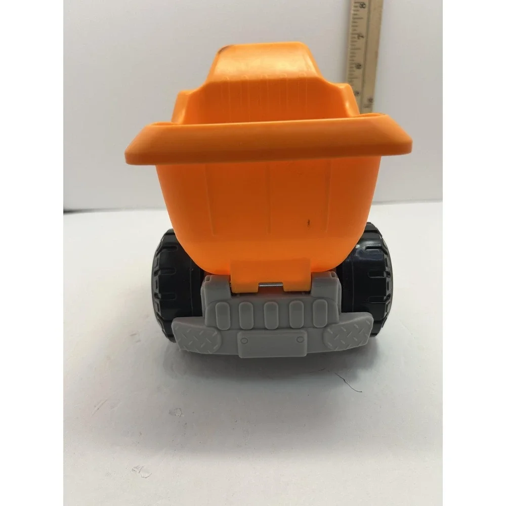 Fisher-Price Yellow Dump Truck Toy Small Plastic Construction Vehicle Kids